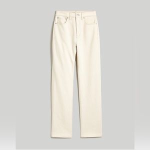 Madewell The Plus Curvy '90s Straight Jean Size 24W Vintage Canvas